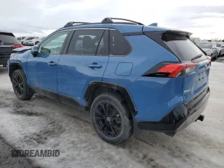 2022 Toyota RAV4 with VIN 2T34WRFV8NW148892, listed as a Copart auction lot 87884075 with 55,584 mi miles and Salvage title. Bid and sale history available at DreamBid. Image 2.