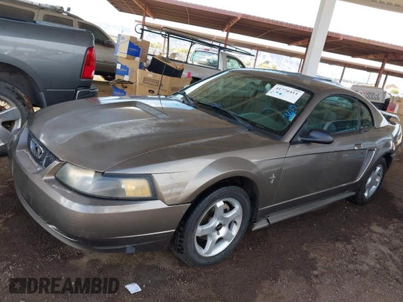 2002 Ford Mustang Standard with VIN 1FAFP40442F212762, listed as a IAAI auction lot 41776411 with 166,183 mi miles. Bid and sale history available at carsss.com. Image 2.