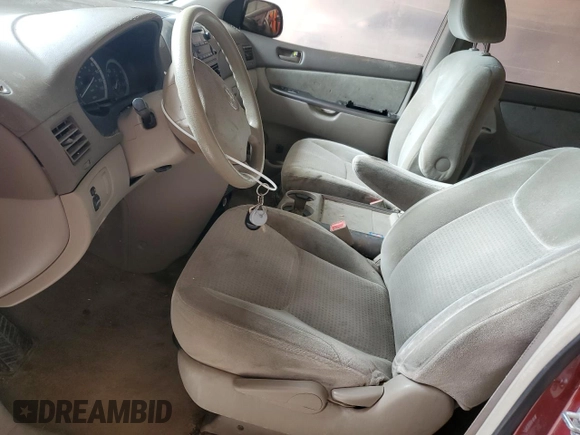 2009 Toyota Sienna CE with VIN 5TDZK23C99S236823, listed as a Copart auction lot 53504345 with 246,402 mi miles and Clean Title. Bid and sale history available at DreamBid. Image 7.