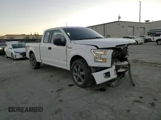 2016 Ford F-150 XL with VIN 1FTEX1CP2GKF05584, listed as a Copart auction lot 87457464 with 125,242 mi miles and Salvage Title. Bid and sale history available at carsss.com. Image 10.