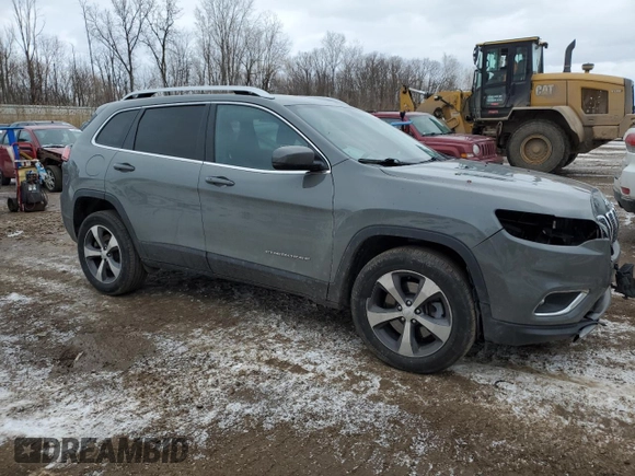 2020 Jeep Cherokee Limited with VIN 1C4PJMDN4LD564756, listed as a Copart auction lot 42547385 with 44,470 mi miles and Non repairable. Bid and sale history available at DreamBid. Image 4.