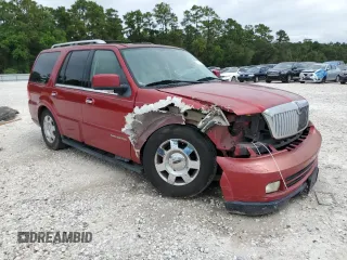 2005 Lincoln Navigator Luxury with VIN 5LMFU27565LJ07127, listed as a Copart auction lot 70726204 with 0 mi miles and Salvage Title. Bid and sale history available at carsss.com. Image 4.