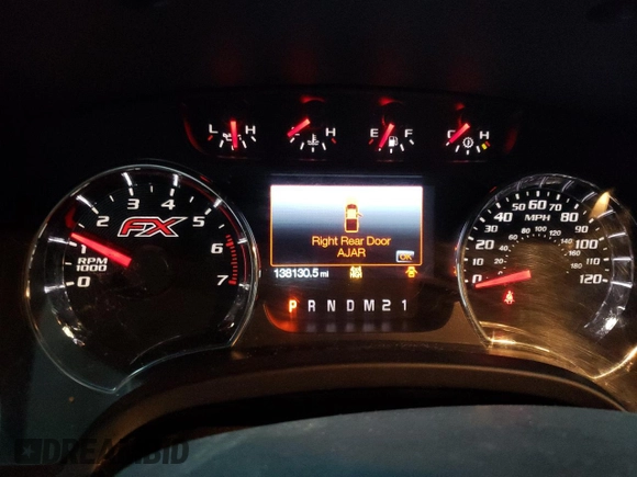 2013 Ford F-150 XL with VIN 1FTFW1EF8DFC90213, listed as a Copart auction lot 44009475 with 138,130 mi miles and Salvage title. Bid and sale history available at DreamBid. Image 9.