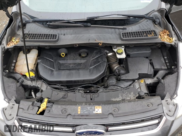 2016 Ford Escape Titanium with VIN 1FMCU9J95GUA58624, listed as a Copart auction lot 59915305 with 102,061 mi miles and Salvage title. Bid and sale history available at DreamBid. Image 12.