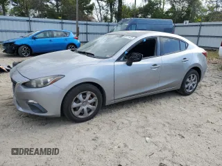 2015 Mazda 3 i Sport with VIN 3MZBM1U76FM160364, listed as a Copart auction lot 53371425 with 168,118 mi miles and Clean Title. Bid and sale history available at carsss.com. Image 1.