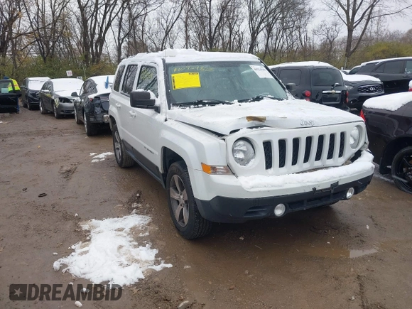 2016 Jeep Patriot High Altitude with VIN 1C4NJRFB4GD639081, listed as a IAAI auction lot 40924588 with 123,668 mi miles and . Bid and sale history available at carsss.com. Image 1.