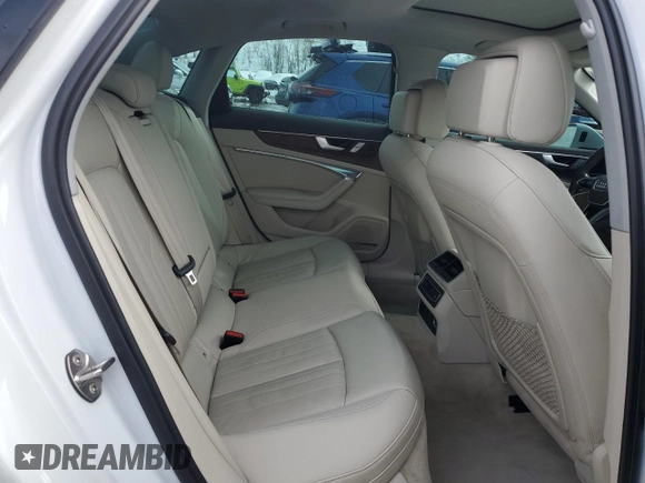 2019 Audi A6 Premium Plus with VIN WAUL2AF24KN024052, listed as a Copart auction lot 45996475 with 37,215 mi miles and Salvage Title. Bid and sale history available at carsss.com. Image 10.