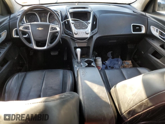 2013 Chevrolet Equinox LTZ z VIN 2GNALFEK1D1163878, wystawiony jako Copart lot #53620135 z przebiegiem Nie podano mil oraz Szkoda całkowita • Salvage title. Historia ofert i sprzedaży dostępna na DreamBid. Obrazek 8.