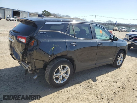 2022 GMC Terrain SLE with VIN 3GKALMEV9NL302103, listed as a Copart auction lot 48668425 with 21,064 mi miles and Salvage Title. Bid and sale history available at carsss.com. Image 3.
