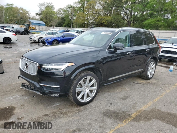 2019 Volvo XC90 Inscription with VIN YV4A22PL5K1425654, listed as a Copart auction lot 49868085 with 91,099 mi miles and Salvage Title. Bid and sale history available at DreamBid. Image 1.