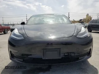 2018 Tesla Model 3 Long Range Battery with VIN 5YJ3E1EA6JF176429, listed as a Copart auction lot 53272005 with 46,243 mi miles and Salvage Title. Bid and sale history available at DreamBid. Image 5.