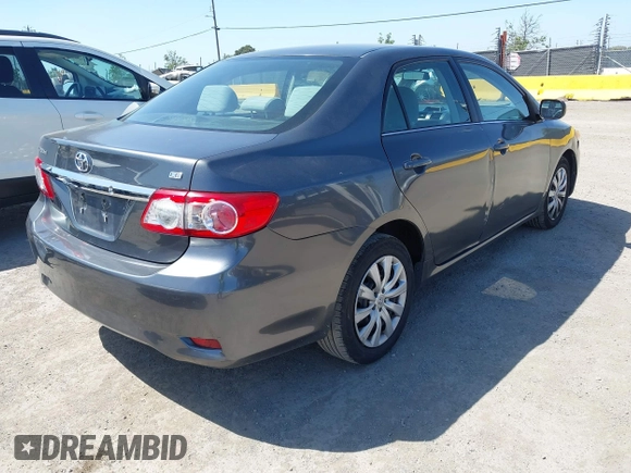 2013 Toyota Corolla L with VIN 2T1BU4EE4DC110876, listed as a IAAI auction lot 42063893 with 364,432 mi miles. Bid and sale history available at carsss.com. Image 4.