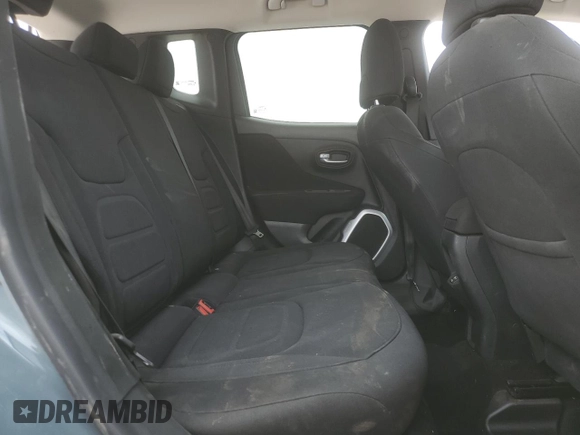 2018 Jeep Renegade Latitude with VIN ZACCJABH4JPH33439, listed as a Copart auction lot 48792455 with 37,992 mi miles and Salvage title. Bid and sale history available at DreamBid. Image 10.
