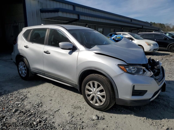 2018 Nissan Rogue S with VIN KNMAT2MV3JP506119, listed as a Copart auction lot 46802995 with 69,074 mi miles and Salvage Title. Bid and sale history available at carsss.com. Image 4.