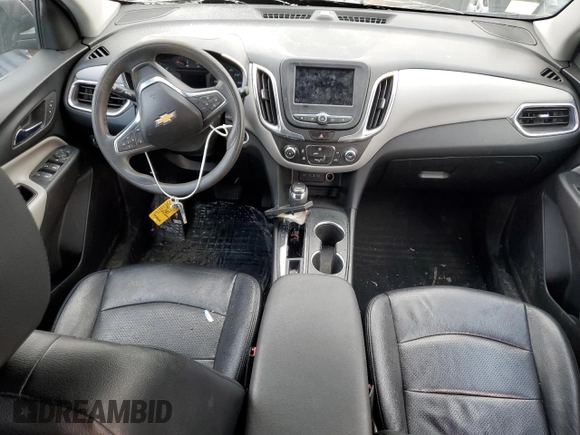 2019 Chevrolet Equinox LS with VIN 3GNAXSEVXKL253145, listed as a Copart auction lot 50736655 with 46,456 mi miles and Salvage Title. Bid and sale history available at DreamBid. Image 8.