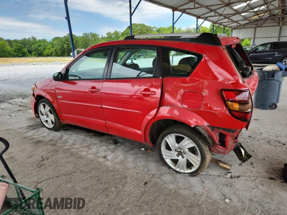 2004 Pontiac Vibe with VIN 5Y2SL64864Z437425, listed as a Copart auction lot 58072795 with 231,569 mi miles and Salvage title. Bid and sale history available at DreamBid. Image 2.