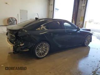 2022 Lexus IS 300 with VIN JTHDA1D29N5119786, listed as a Copart auction lot 48182275 with 59,098 mi miles and Clean title. Bid and sale history available at DreamBid. Image 3.