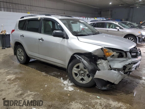 2009 Toyota RAV4 with VIN JTMBF33V09D009206, listed as a Copart auction lot 46447325 with 0 mi miles and Salvage Title. Bid and sale history available at carsss.com. Image 4.