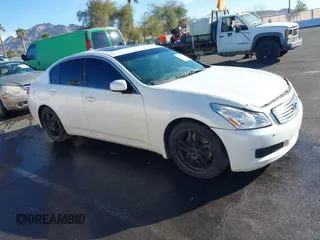 2007 Infiniti G35 Sedan Journey with VIN JNKBV61E17M706161, listed as a IAAI auction lot 41670361 with Not Provided miles. Bid and sale history available at carsss.com. Image 1.