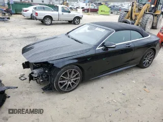 2019 Mercedes-Benz S-Class S 560 with VIN WDDXK8DB7KA035737, listed as a Copart auction lot 85316424 with 64,608 mi miles and Salvage Title. Bid and sale history available at carsss.com. Image 1.