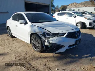 2021 Acura ILX w/Premium/A-SPEC Package with VIN 19UDE2F80MA002540, listed as a IAAI auction lot 41632288 with 61,884 mi miles. Bid and sale history available at carsss.com. Image 1.
