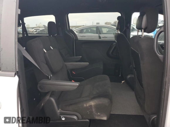 2015 Dodge Grand Caravan American Value with VIN 2C4RDGBG0FR636219, listed as a Copart auction lot 54527235 with 95,175 mi miles and Salvage Title. Bid and sale history available at DreamBid. Image 11.
