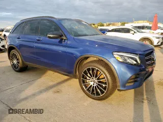 2019 Mercedes-Benz GLC 300 with VIN WDC0G4JB5KF562506, listed as a Copart auction lot 54744025 with 53,857 mi miles and Clean title. Bid and sale history available at DreamBid. Image 4.