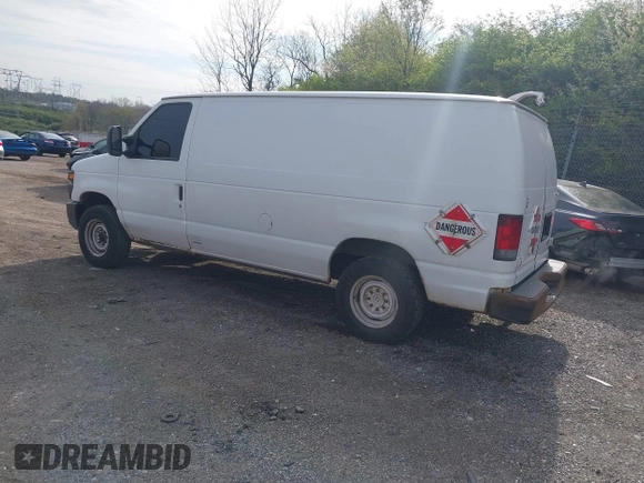 2010 Ford Econoline Cargo Commercial with VIN 1FTNE1EW1ADA91736, listed as a IAAI auction lot 42005782 with 306,746 mi miles and . Bid and sale history available at carsss.com. Image 3.