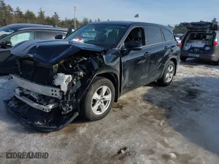 2021 Toyota Highlander L with VIN 5TDBZRBH0MS090789, listed as a IAAI auction lot 41623255 with 1 mi miles. Bid and sale history available at carsss.com. Image 20.