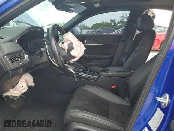 2023 Acura Integra Technology with VIN 19UDE4H61PA008603, listed as a Copart auction lot 63264645 with 24,082 mi miles and Salvage title. Bid and sale history available at DreamBid. Image 7.