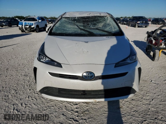 2022 Toyota Prius L Eco with VIN JTDKAMFU4N3157754, listed as a Copart auction lot 49533745 with Not Provided miles and Non Repairable. Bid and sale history available at DreamBid. Image 5.