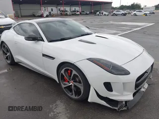 2015 Jaguar F-Type R z VIN SAJWA6DA8FMK20244, wystawiony jako IAAI lot #42130845 z przebiegiem 72 408 mil mil oraz . Historia ofert i sprzedaży dostępna na DreamBid. Obrazek 1.