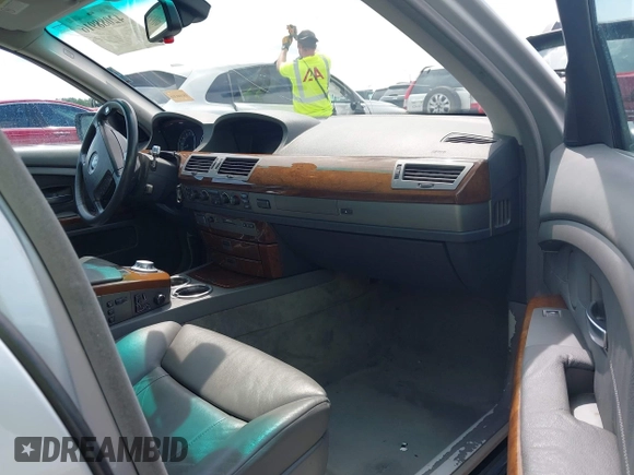 2003 BMW 7 Series 745Li with VIN WBAGN63443DR14666, listed as a IAAI auction lot 42088916 with 164,846 mi miles and . Bid and sale history available at DreamBid. Image 5.