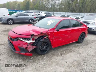 2022 Honda Civic Sport z VIN 2HGFE2F51NH534607, wystawiony jako IAAI lot #41938903 z przebiegiem 32 554 mil mil oraz . Historia ofert i sprzedaży dostępna na DreamBid. Obrazek 6.