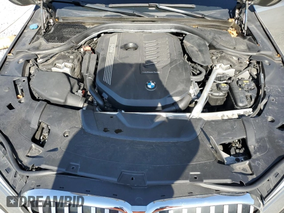 2020 BMW 7 Series 740i with VIN WBA7T2C02LCD43327, listed as a Copart auction lot 52796565 with 79,744 mi miles and Non Repairable. Bid and sale history available at carsss.com. Image 11.