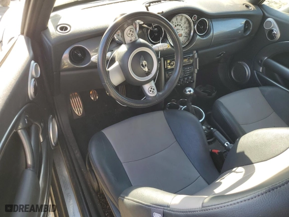 2007 MINI Cooper Convertible S with VIN WMWRH33547TJ44603, listed as a Copart auction lot 48715045 with 76,561 mi miles and Salvage Title. Bid and sale history available at carsss.com. Image 8.