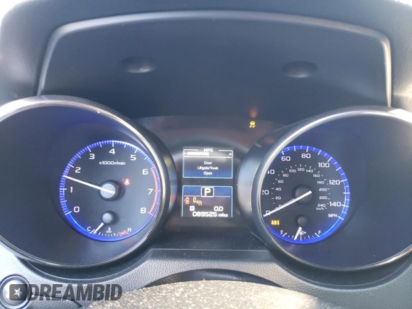 2015 Subaru Legacy 2.5i Limited with VIN 4S3BNAJ63F3057853, listed as a Copart auction lot 45005694 with 89,525 mi miles. Bid and sale history available at carsss.com. Image 9.