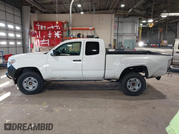 2021 Toyota Tacoma SR with VIN 3TYRX5GN3MT025810, listed as a IAAI auction lot 41355652 with 83,924 mi miles and . Bid and sale history available at DreamBid. Image 14.