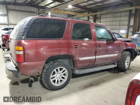 2003 GMC Yukon SLT with VIN 1GKEK13Z73R169842, listed as a Copart auction lot 42562385 with 0 mi miles and Salvage Title. Bid and sale history available at carsss.com. Image 3.
