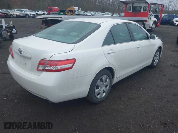 2011 Toyota Camry LE with VIN 4T4BF3EK3BR198945, listed as a IAAI auction lot 41879536 with 297,861 mi miles. Bid and sale history available at carsss.com. Image 4.