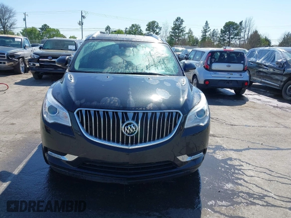2015 Buick Enclave Leather with VIN 5GAKRBKD3FJ201891, listed as a IAAI auction lot 41860985 with 161,694 mi miles and . Bid and sale history available at carsss.com. Image 12.