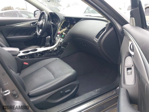 2021 Infiniti Q50 3.0t LUXE with VIN JN1EV7BR7MM751691, listed as a IAAI auction lot 41858239 with 37,948 mi miles. Bid and sale history available at carsss.com. Image 5.