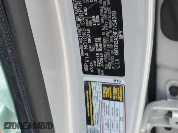 2015 Kia Soul with VIN KNDJN2A29F7754340, listed as a Copart auction lot 44202835 with 102,482 mi miles and Salvage Title. Bid and sale history available at carsss.com. Image 12.