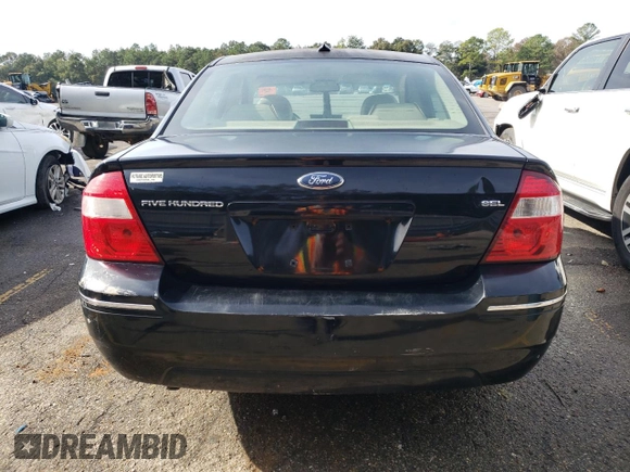 2007 Ford Five Hundred SEL with VIN 1FAFP24117G110728, listed as a Copart auction lot 79685943 with 199,066 mi miles and Salvage Title. Bid and sale history available at carsss.com. Image 6.
