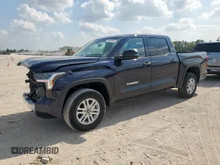 2025 Toyota Tundra SR with VIN 5TFLA5DB3SX282731, listed as a Copart auction lot 58367645 with 1,139 mi miles and Salvage title. Bid and sale history available at DreamBid. Image 1.