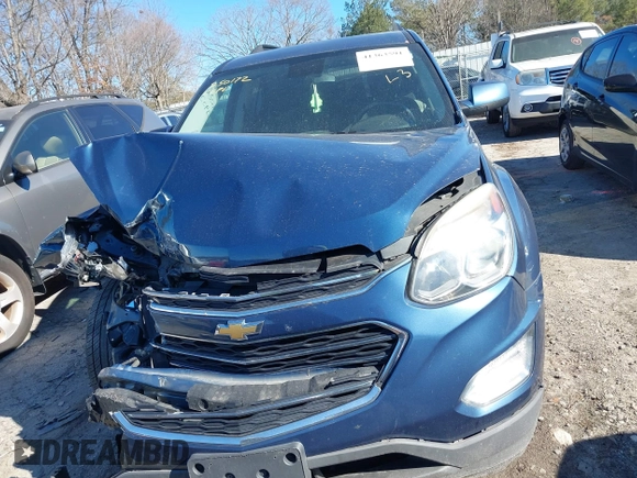 2016 Chevrolet Equinox LT with VIN 2GNALCEK7G6357398, listed as a IAAI auction lot 41363591 with 118,761 mi miles and . Bid and sale history available at carsss.com. Image 12.
