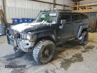2008 Hummer H3 SUV Luxury with VIN 5GTEN13E388142322, listed as a Copart auction lot 45790975 with 147,144 mi miles and Clean Title. Bid and sale history available at carsss.com. Image 1.