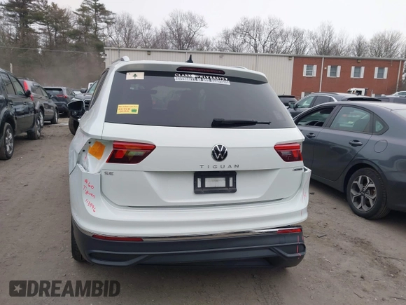 2022 Volkswagen Tiguan SE z VIN 3VV2B7AX9NM029204, wystawiony jako IAAI lot #41248800 z przebiegiem 24 450 mil mil oraz . Historia ofert i sprzedaży dostępna na DreamBid. Obrazek 17.