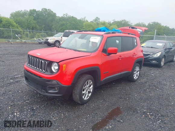 2017 Jeep Renegade Latitude z VIN ZACCJBBB5HPF98077, wystawiony jako IAAI lot #42323925 z przebiegiem 78 893 mil mil oraz . Historia ofert i sprzedaży dostępna na DreamBid. Obrazek 17.