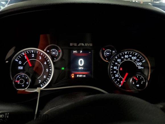 2020 Ram 1500 Big Horn with VIN 1C6RRFFGXLN302396, listed as a Copart auction lot 61240425 with 81,681 mi miles and Salvage title. Bid and sale history available at DreamBid. Image 9.